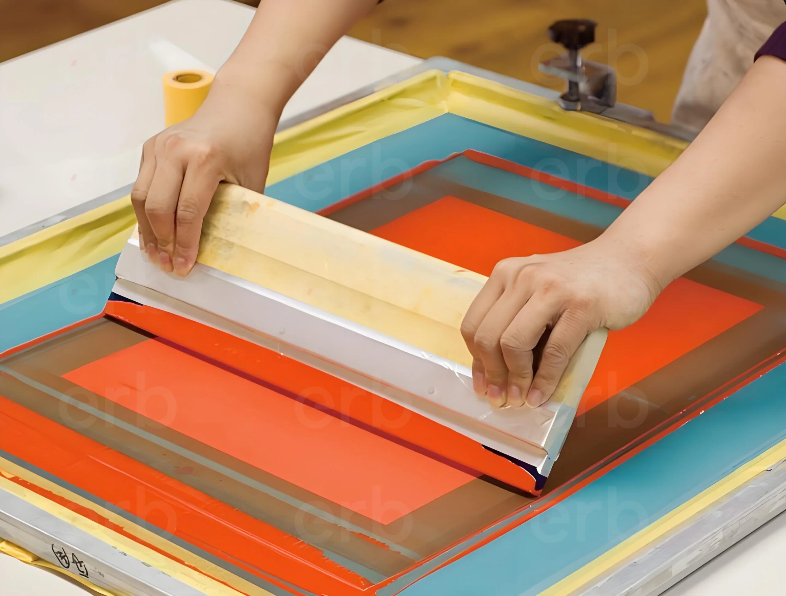 Akrilik Üzerine Serigrafik Baskı: Hazırlık ve Süreç Geliştirme
