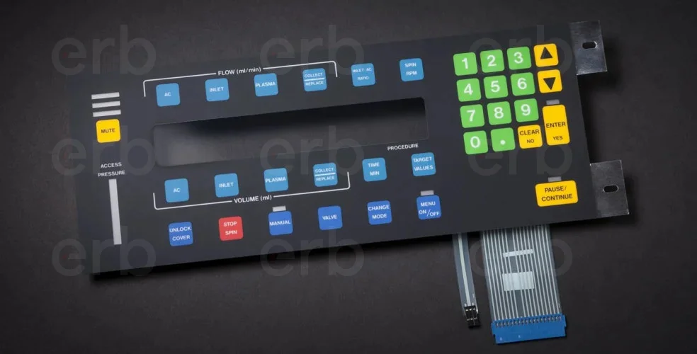 Membran Switch'lerin Serigrafi Baskısı: Göstergeler ve Sorunlar