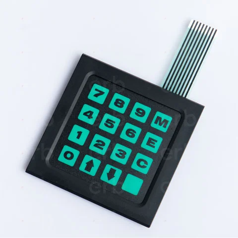 Su Geçirmez Membran Switch Tasarımı
